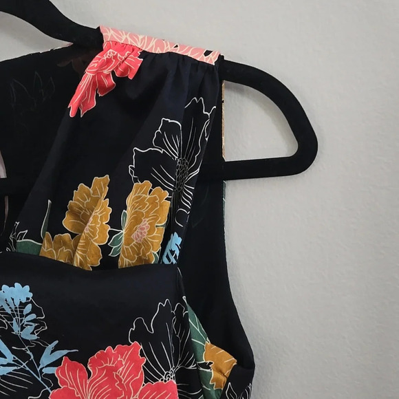 Zara Floral Print Bloomster Top size Medium - Picture 3 of 11